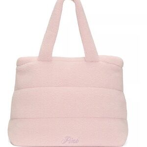 VS PINK Sherpa Tote Bag